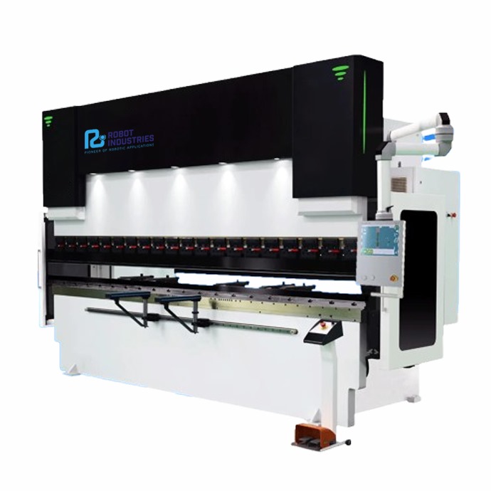 RI Electro-hydraulic Servo Bending Machine WE67K Series and Robotic Arm ...